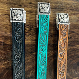 Hatbands with Square Concho